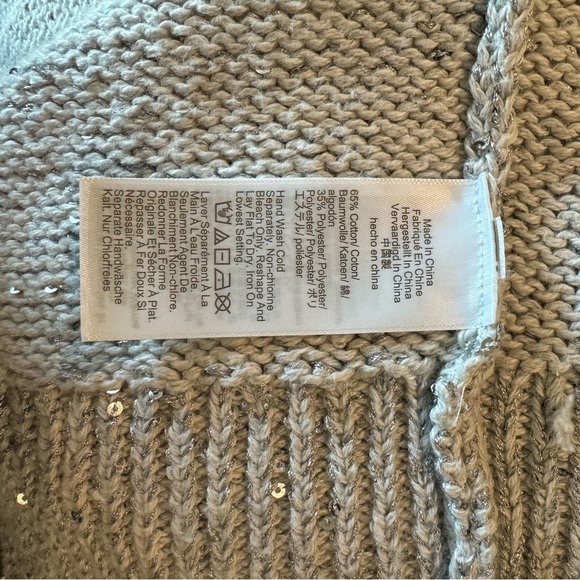 JCrew Sequin V-neck cardigan sweater. Size Small - Picture 8 of 8